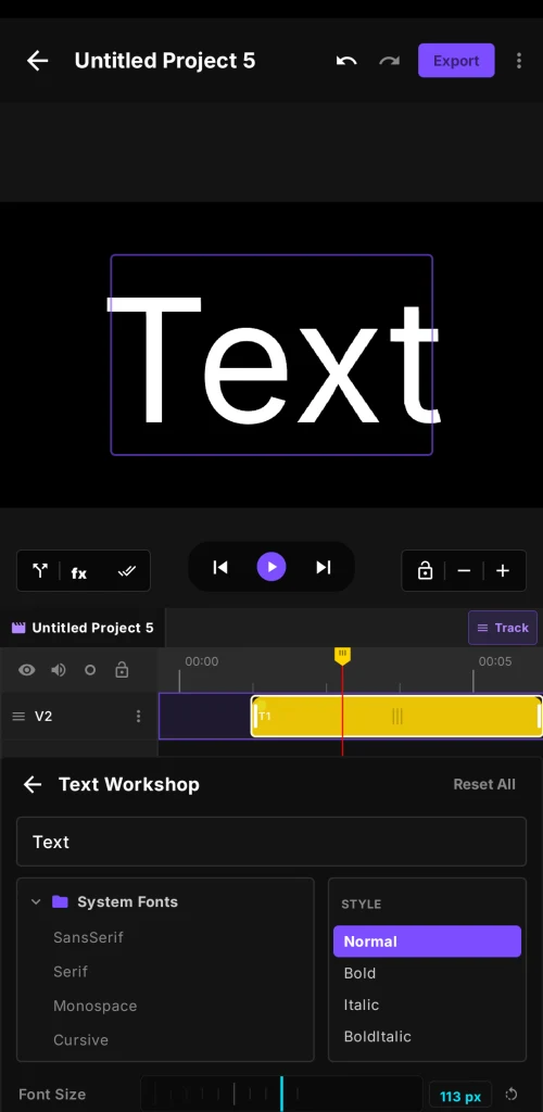 After Motion: Video Editor screenshot